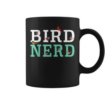 Diseño De Nerd De Pájaros Para Un Amante De Aves Fresco Birdwatching Birder Taza de café - Regaloses