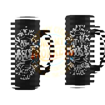 Divertida Con Texto En Inglés Not My Circus Not My Monkeys Para Hombre Y Taza de café - Regaloses