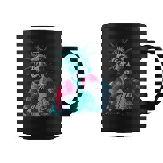 Divertido Disfraz De La Estatua De La Libertad Para Los Amantes Del Boxeo Taza de café - Regaloses