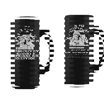 Divertido Y Lindo Retrointage Progresivo Rock O Rock Progresivo Taza de café - Regaloses