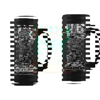 Dj Dinosaur House Trance Dubstep Techno Music Coffee Mug | Mazezy