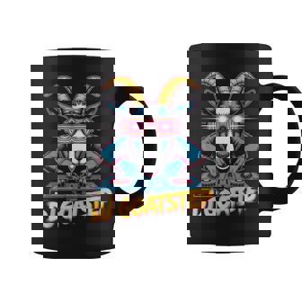DJ Goatstep Rave EDM Dubstep Bass Party Music Coffee Mug | Mazezy