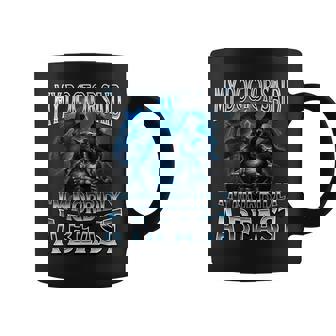 My Doctor Said I'm Morbidly A Beast Alpha Wolf Meme Coffee Mug - Thegiftio