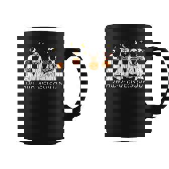 Dog Ghost Cute Dog Dressed As Ghost Halloween Women Coffee Mug | Mazezy