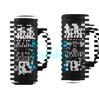 Dog Paw Mama Of The Birthday Boy Dog Coffee Mug - Thegiftio