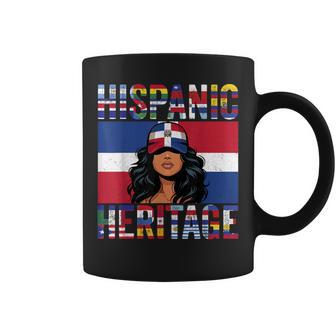 Dominican Republic Hispanic Heritage Proud Dominican Women Coffee Mug - Monsterry