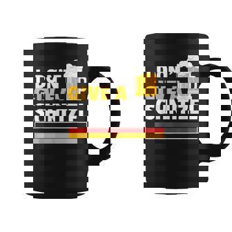 I Don't Give Achnitzel Bandera Alemana Cerveza Divertido Oktoberfest Taza de café - Regaloses