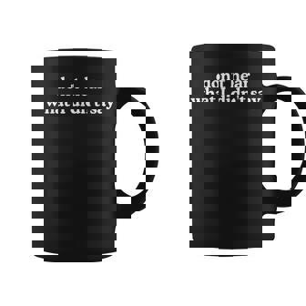 Don't Hear What I Didn't Say Minimalist Autism Awareness Coffee Mug | Mazezy