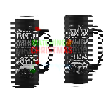 I Don't Do Matching Christmas Outfits Family Holiday Humor Coffee Mug - Monsterry