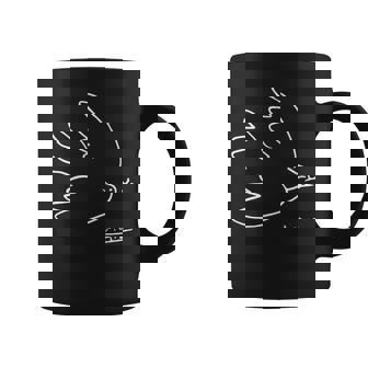 Dove Of Peace Artwork Coffee Mug | Mazezy