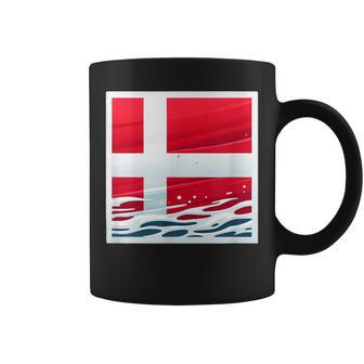 Drapeau Danois Rétro Pour Fan Du Danemark Tasse - Cadeauxyz