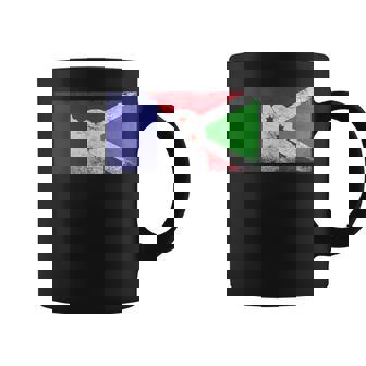Drapeaux France & Burundi Français Burundais Tasse - Cadeauxyz