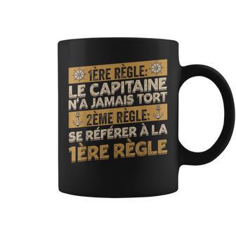 Drôle Cadeau Capitaine Bateau Capitaine Tasse - Cadeauxyz