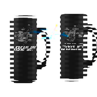 Drone Life Apparel Adult Drone Racing Classic Fit Short Sleeve Size S Coffee Mug | Mazezy