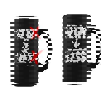 Drum And Bass Rum & Ass Coffee Mug | Mazezy