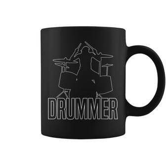 Drummer Batterie Rock & Roll Musicien Batteur Cadeau Tasse - Cadeauxyz