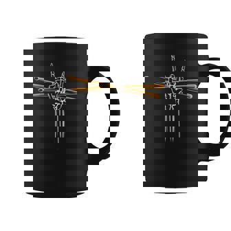 Drummer Drum Sticks Drumming Skeleton Hand Coffee Mug - Thegiftio