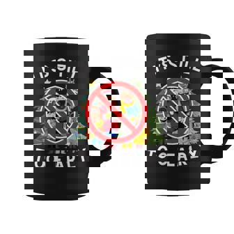 Too Early Sarcastic Fall Christmas Holiday Music Coffee Mug | Mazezy