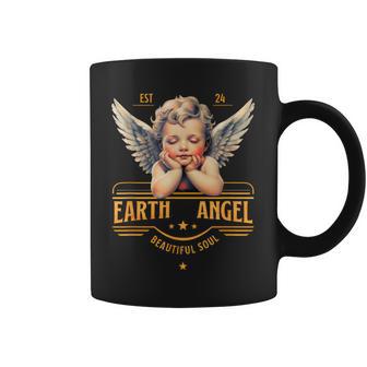 Earth Angel Beautiful Soul Cherub Coffee Mug | Mazezy