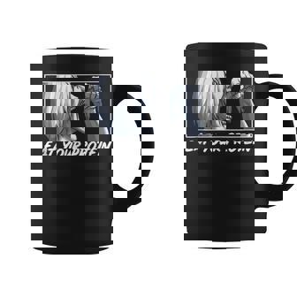 Eat Your Protein Anime Gym Manga Bodybuilding Fitness Anime Coffee Mug | Seseable CA