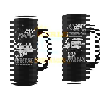 Echte Kerle Ziehen Wohnwagen Herren Geschenkidee Camping Tassen - Seseable