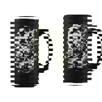 Edgar Allan Poe El Cuervo Literatura Gótica Manga Larga Taza de café - Regaloses