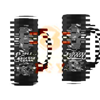 Eight 8Th Birthday Boy Football 8 Year Old Sports Party Coffee Mug | Seseable CA