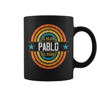 El Mejor Pablo Del Mundo Divertido Nombre Pablo Taza de café - Regaloses