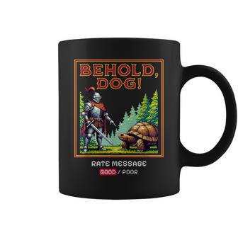 Elden Behold Dog Soulsborne Praise The Dog Meme Coffee Mug - Thegiftio UK
