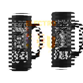 Electro-Mechanical Boo Crew Halloween Matching Tech Tank Top Coffee Mug | Mazezy