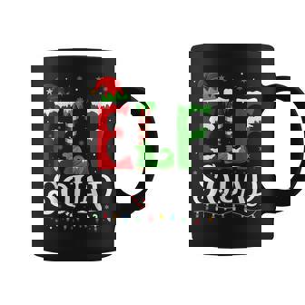 Elf Squad Christmas Family Pajamas Coffee Mug | Mazezy