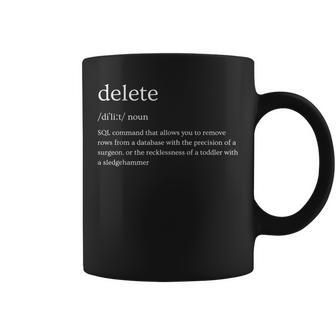 Eliminarql Consulta Definición Programadores Taza de café - Regaloses