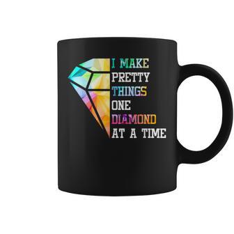 Embroidery Craft Hobby Diamond Painter Diamond Painting Coffee Mug - Thegiftio UK