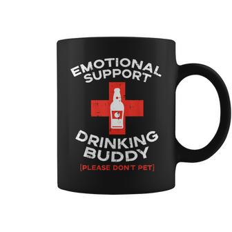 Emotional Support Drinking Buddy Pet Saying Women Coffee Mug | Seseable UK