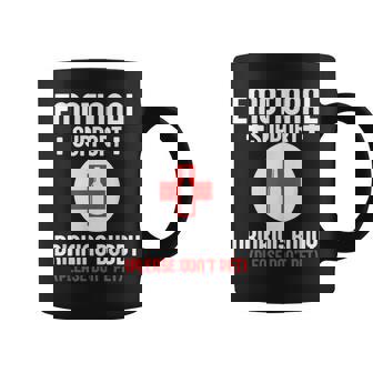 Emotionalupport Drinking Buddy Adultarcastic Humor コーヒーマグ - Kawaiitshirt