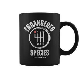 Endangered Species Manual Gearbox Stick Shift 6 Speed Coffee Mug - Thegiftio UK