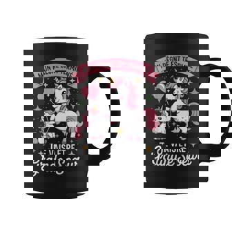 Enfant Mon Règne Est Terminé Jeais Être Grandeoeur 2025 Licorne Tasse - Cadeauxyz