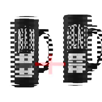 England Flag English Football Soccer Fan Men Women Kids Coffee Mug | Mazezy