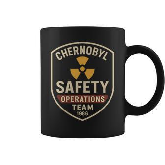 Équipe Des Opérations Deécurité De Tchernobyl 1986 Centrale Nucléaire Tasse - Cadeauxyz