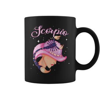 Escorpio Zodiaco Horóscopoigno Cumpleaños Tarot Astrología Cuello Taza de café - Regaloses