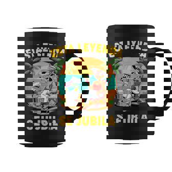 Esta Leyendae Jubila Jubilación 2025 Jubilada Madre Taza de café - Regaloses