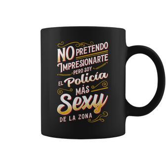 Etiqueta Graciosa Profesión Trabajo El Policia Másexy Taza de café - Regaloses