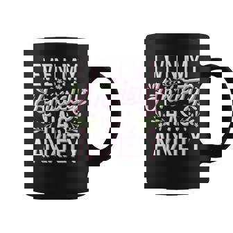 Even My Anxiety Has Anxiety Coffee Mug | Mazezy