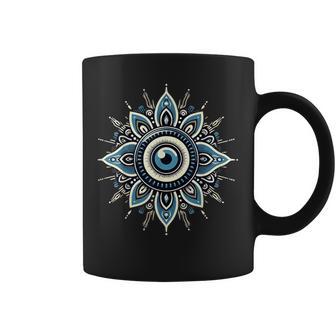 Evil Eye Charm For Protection Evil Eye Coffee Mug - Thegiftio UK