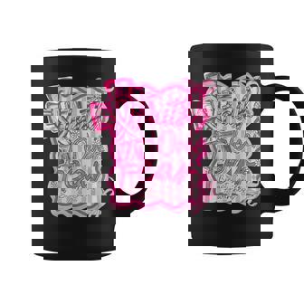 Faith Over Fear Breast Cancer Awareness Pink Ribbon Coffee Mug - Monsterry