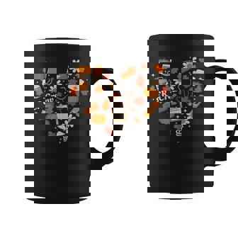 Fall Emergency Department Leaves Heartbeat Thanksgiving Er Coffee Mug | Seseable FR