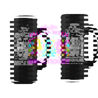 Are You Fall-O-Ween Directions Neon Ghost Teacher Halloween Coffee Mug | Mazezy