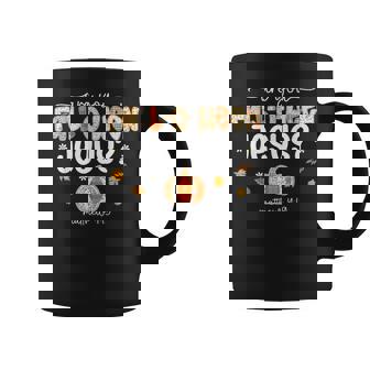 Are You Fall-O-Ween Jesus Christian Halloween Pumpkins Coffee Mug - Monsterry