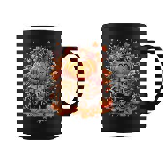 Fall Vintage Pumpkin Autumn Thanksgiving Coffee Mug | Mazezy