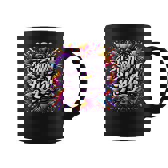 Family New Year 2026 Fireworks Matching Coffee Mug - Monsterry